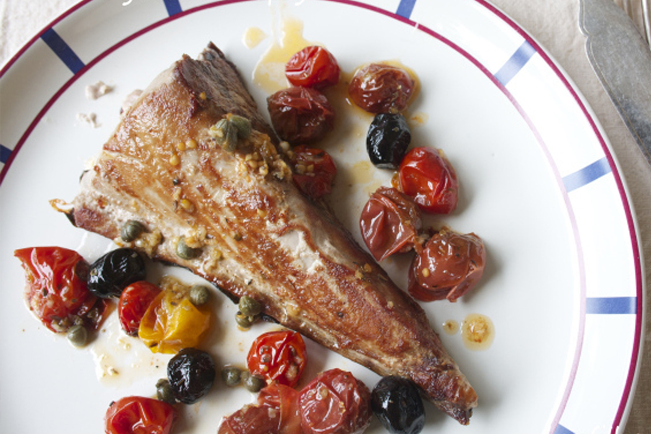 blog fui ao mar Atum grelhado à espanhola