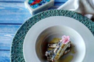 Sardinha em Azeite Virgem Extra - Jose Gourmet - Fui ao Mar - Foto Conceitual