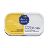 Filets de Maquereaux à la Moutarde - La Compagnie Bretonne - Fui ao Mar