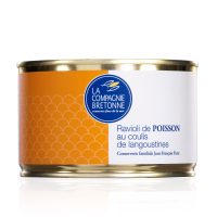 Ravioli de poisson au coulis de langoustines - La Compagnie Bretonne - Fui ao Mar