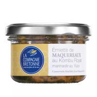 Emietté de Maquereaux au Kombu Royal, Marinade au Yuzu
