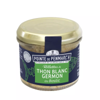 Rillettes de Thon Blanc Germon Basilic Verrine - Fui ao Mar